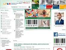 Tablet Screenshot of mzcr.cz